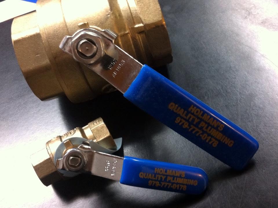 Plumbing ball valves used for backflow and shutoff work