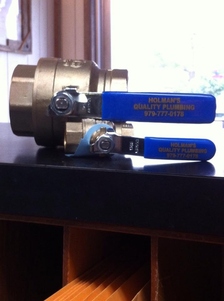 Shutoff valves prepared for professional plumbing installation