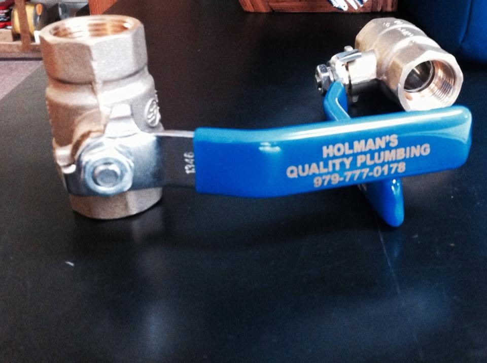 Emergency plumber service: water shutoff valves in Bryan and College Station