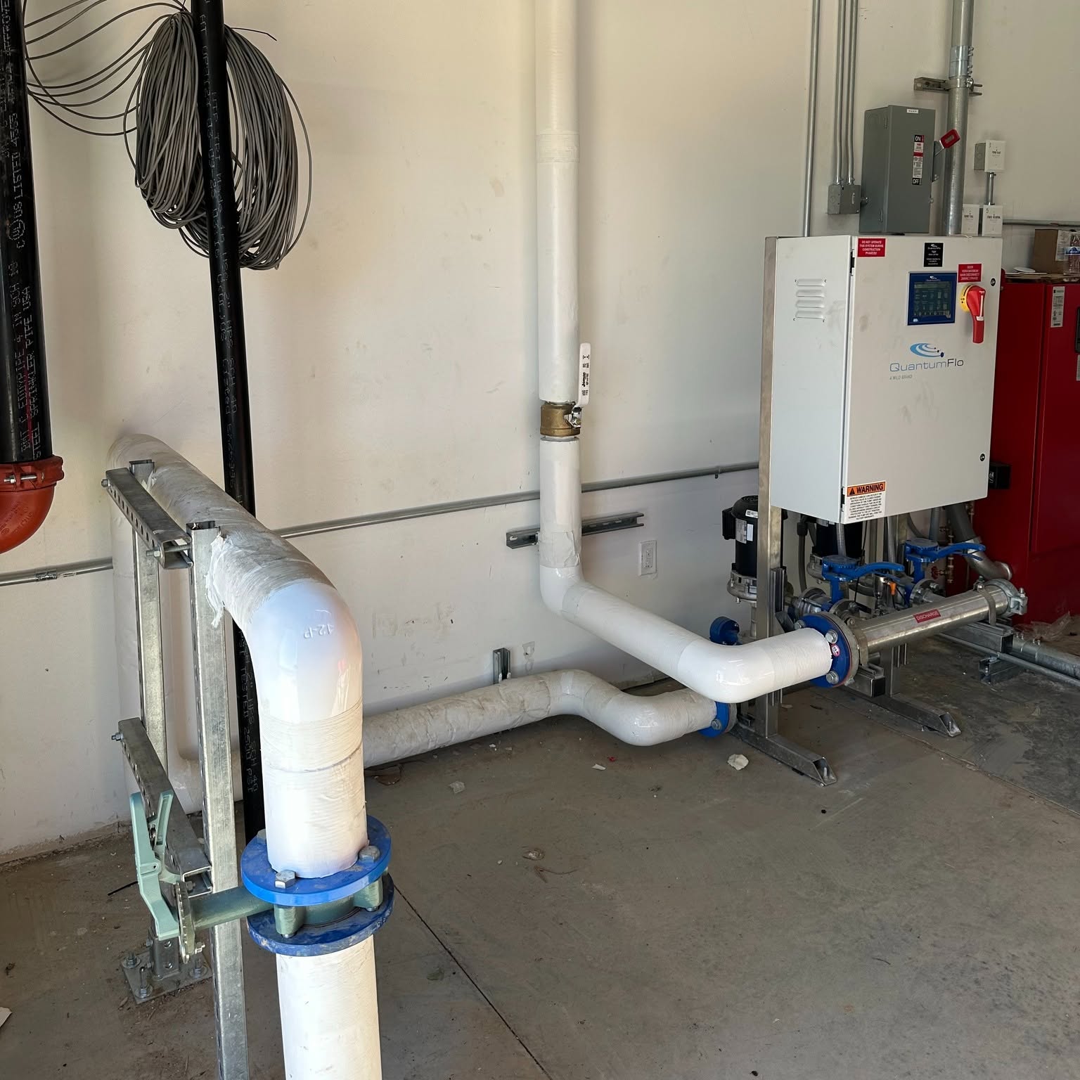 Commercial plumbing equipment installed by Holman's Quality Plumbing