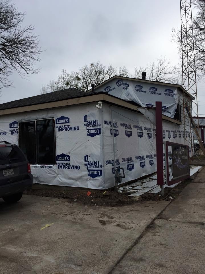 New construction jobsite served by Holman's Quality Plumbing