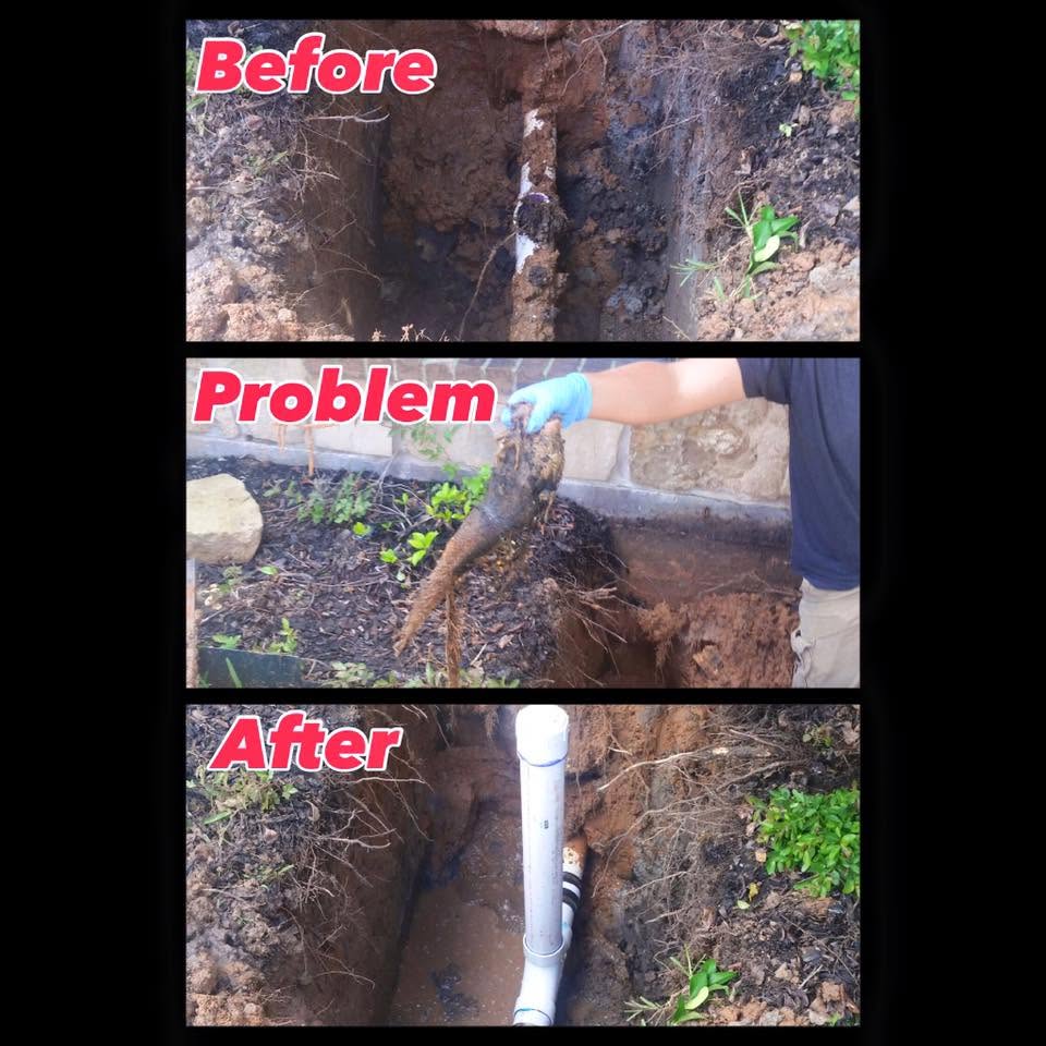 Pressure regulating valve before and after replacement