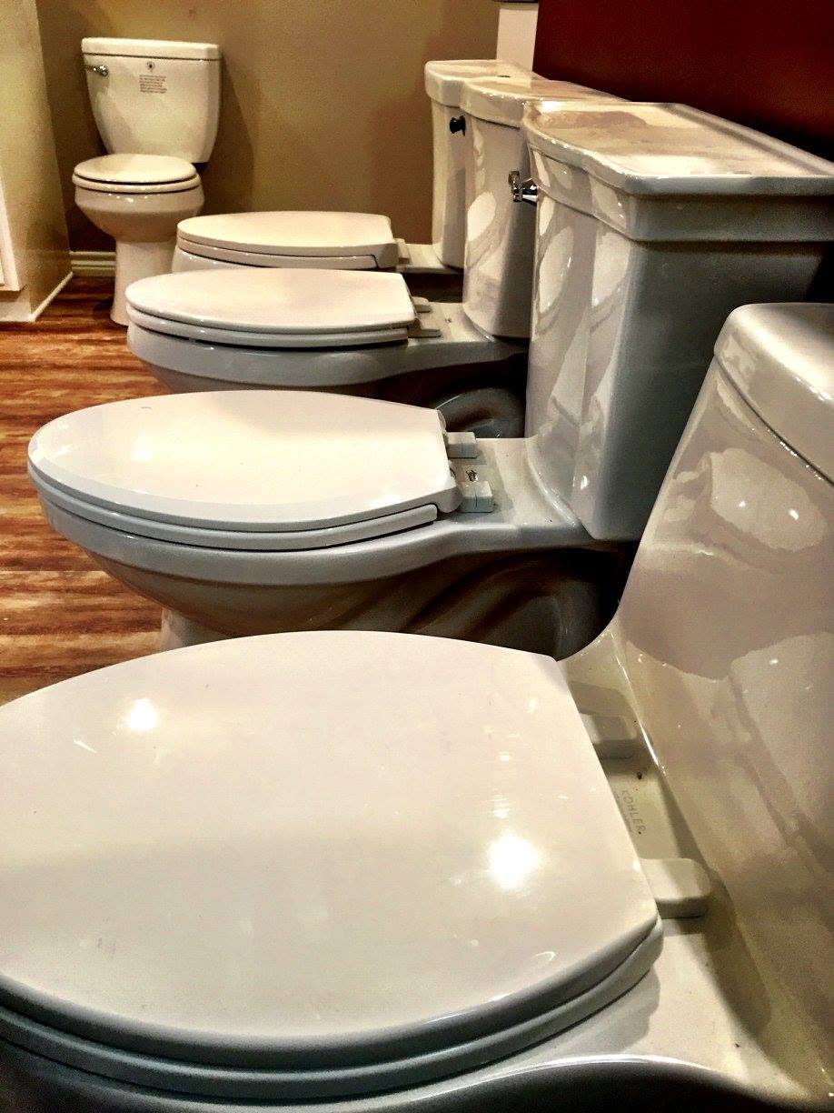 Toilet installed by HQP